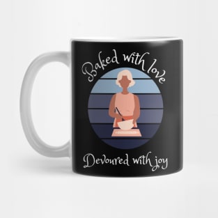 Baked with Love, Devoured with Joy || Bakery lover design Mug